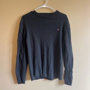 Ralph Lauren Polo Jeans Company USA Flag Gray Sweater size XL men’s Fall Style